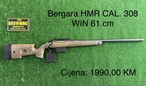 Bergara HMR CAL. 308 WIN + šina + dodatni okvir