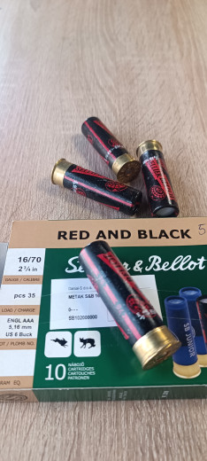 Metak sačma S & B 16/70 5,16mm