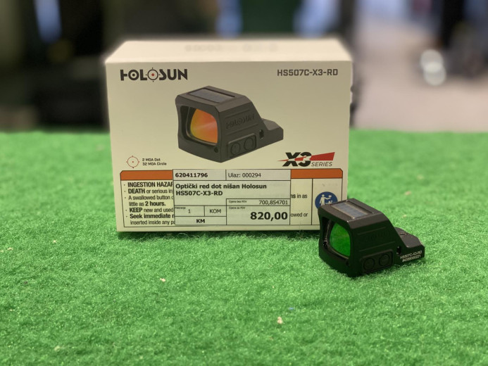 RED DOT NIŠAN HOLOSUN HS507C-X3-RD