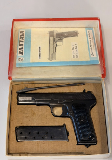 PIŠTOLJ ZASTAVA M57 TETEJAC 7,62X25