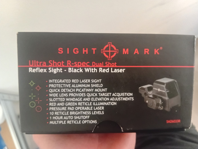Red dot sightmark