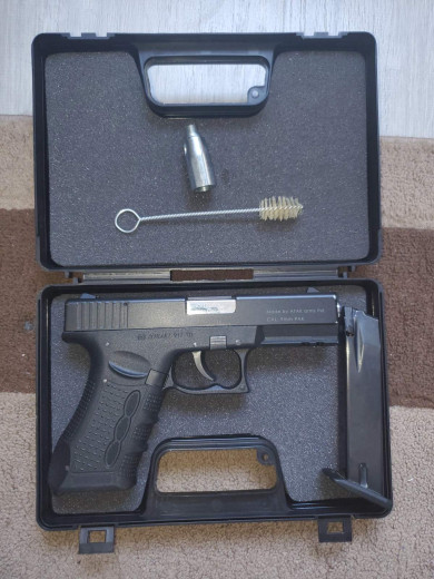 Plinski / signalni pištolj ZORAKI 917-TD 2024 MATTE BLACK (kopija glock-a) kao nov