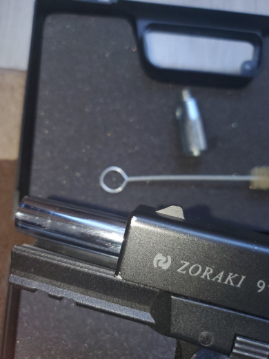 Plinski / signalni pištolj ZORAKI 917-TD 2024 MATTE BLACK (kopija glock-a) kao nov