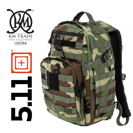 RUKSAK WOODLAND CAMO  RUSH12 2.0  5.11 - 56561WLABR