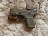 HS H11 red dot i baterija