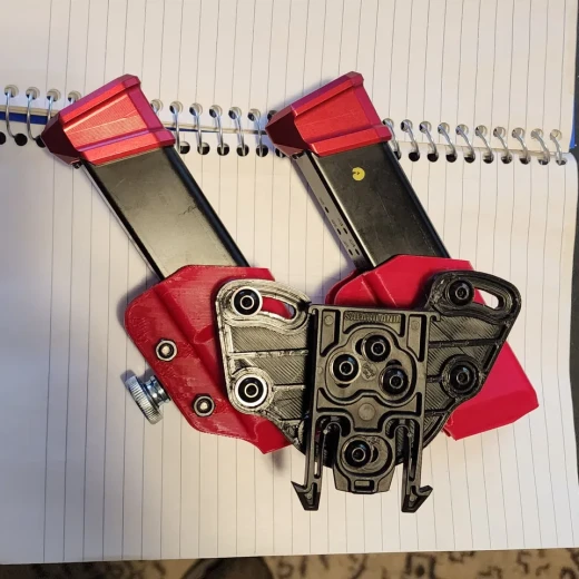 Double Stack Race Mag Pouch / Race Futrola za Double Stack Okvire | Glock CZ Sig Canik M&P/Više boja