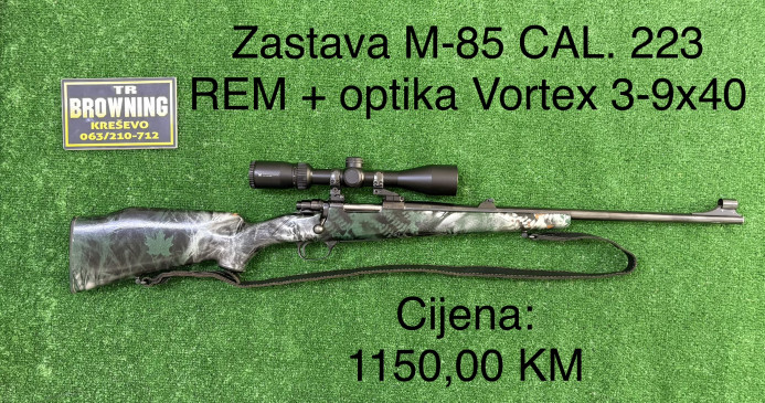 Zastava M85 CAL. 223 REM + optika Vortex 3-9x40