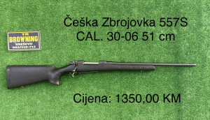 Češka Zbrojovka 557S CAL. 30-06 51 cm