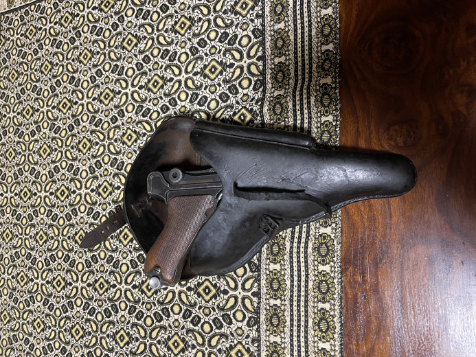 Originalna kožna futrola za Luger P08