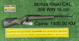 Monza Khaki CAL. 308 WIN 56 cm + gratis futrola