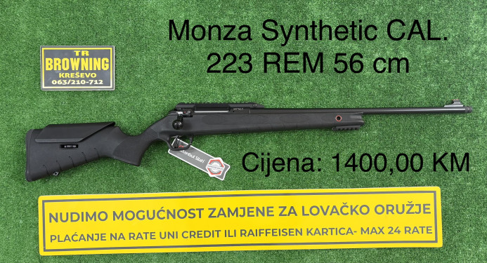 Monza Synthetic CAL. 223 REM 56 + futrola i dodatni okvir