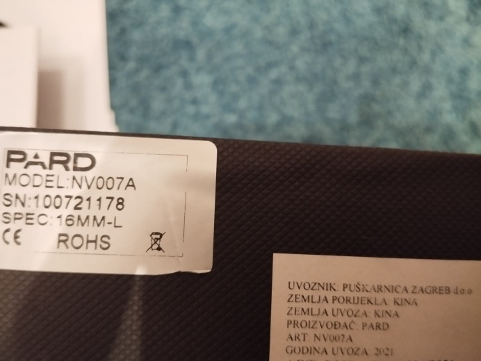 Pard NV007A +3 adaptera