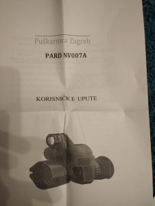 Pard NV007A +3 adaptera