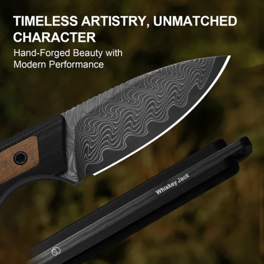 Kizer Whiskey Jack Damascus