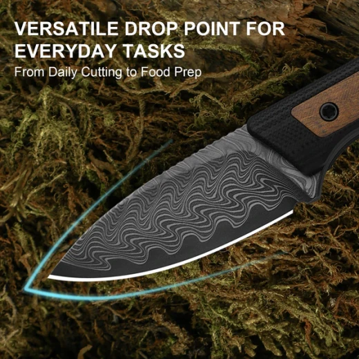 Kizer Whiskey Jack Damascus