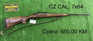 CZ CAL. 7x64 + šina