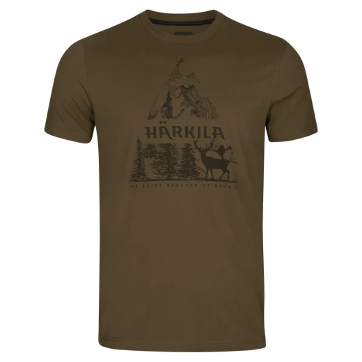 Majica HARKILA Nature kratki rukav