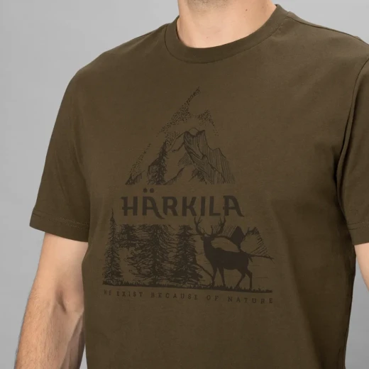 Majica HARKILA Nature kratki rukav
