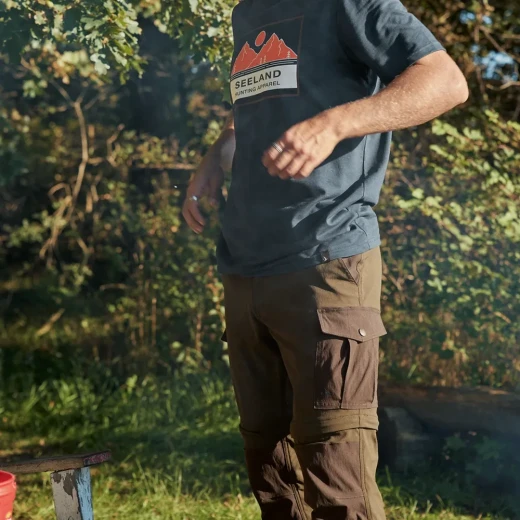 Hlače SEELAND Birch Zip-off