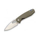 FOLDING KNIFE — Green Nylon Fiber