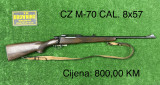 CZ M-70 CAL. 8x57 + šina