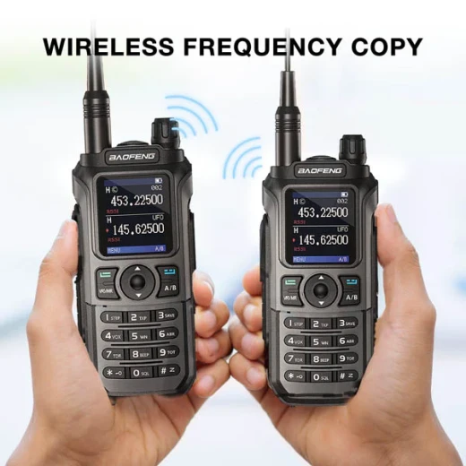 Radio stanica BAOFENG UV-21R (orange/zelena/siva)