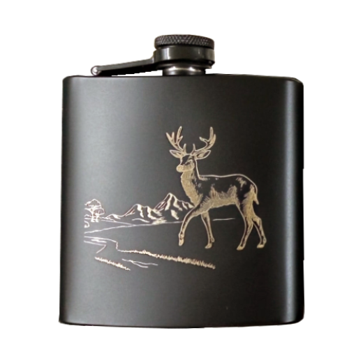 Crna Inox Čutura 180 ml