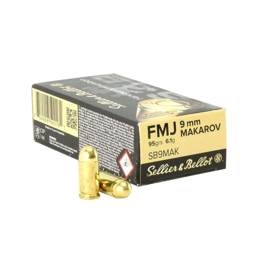 Metak pištoljski SB 9mm MAKAROV 95grs 6.1g