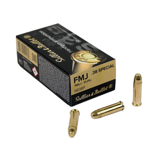 Metak pištoljski SB 38 Special FMJ 158gr 10.25g
