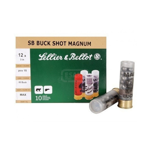 Metak sačma SB 12x76 Buck Shot MAGNUM 53gr 8.43mm