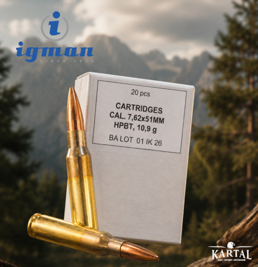 Metak IGMAN HPBT 7.62x51 mm