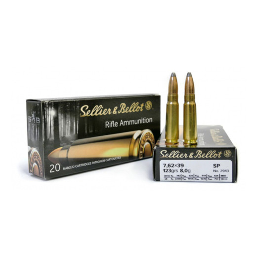 Metak karabinski SB 7.62x39 SP 8g