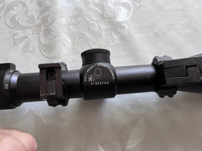 Leupold 4,5-14x50 optika