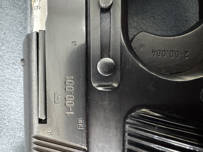 Pistolj Zastava M57 Tetejac SFRJ Vojni