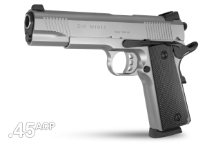 PIŠTOLJ ZIG M 1911 STAINLESS STEEL CAL. 45ACP