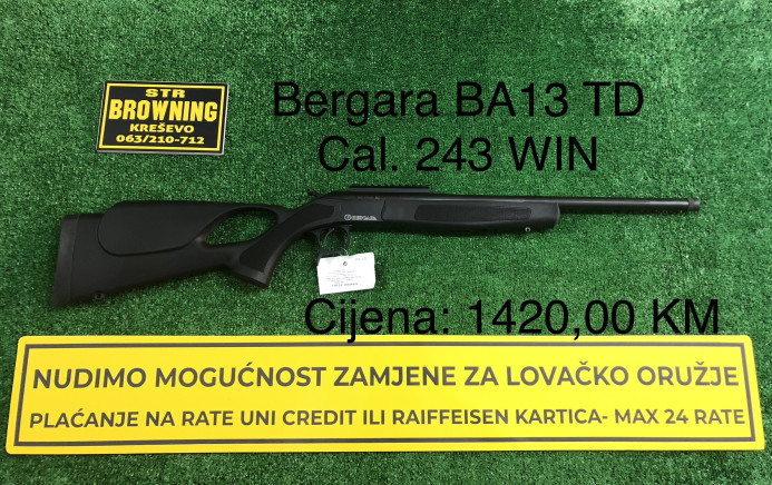 Bergara BA13 TD CAL. 243 WIN 51 cm