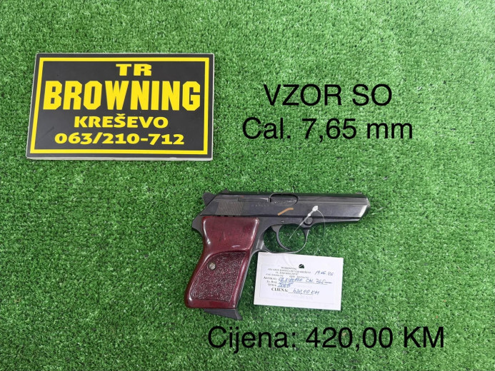 Češka Zbrojovka VZOR SO CAL. 7,65 mm