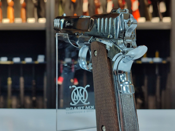 SIGNALNI PIŠTOLJ KUZEY ARMS 911T CHROME BLANK 9mm (P.A.K)