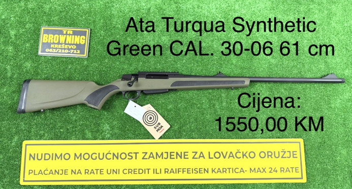 Ata Turqua Synthetic Green CAL. 30-06 61 cm