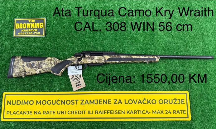Ata Turqua Camo Kry Wraith CAL. 308 WIN 56 cm
