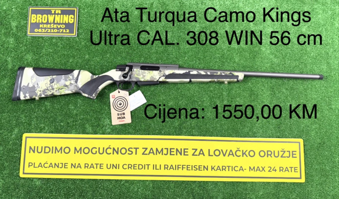 Ata Turqua Camo Kings Ultra CAL. 308 WIN 56 cm
