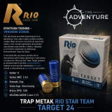SPORTSKI METAK RIO TRAP 12/70 STAR TEAM TARGET 24 7,5 2,4mm