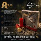 LOVAČKI METAK RIO 16/70 GAME LOAD 28 5 3mm