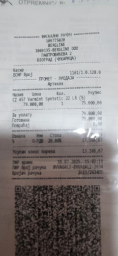 Malokalibarka ceska zbrojevka