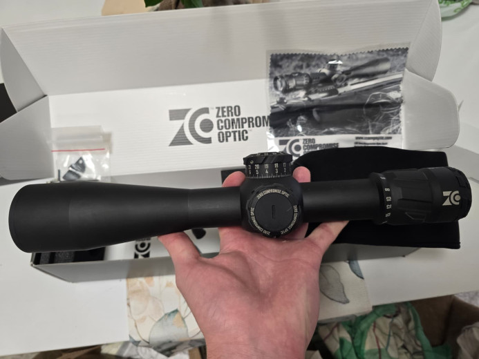 Zero compromise 5-27x56 MPCT2 MRAD