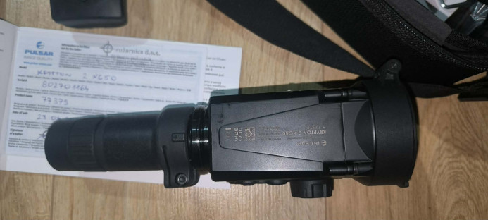 Pulsar Krypton 2 XG50 -Termalni Monokular i Clip-on