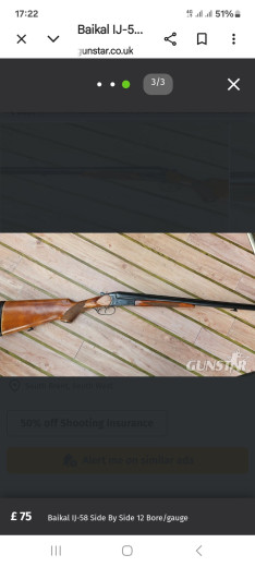 Lovacka puska IZ 58 CAL.12