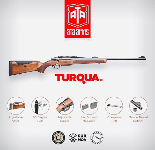 Prodaja Lovački karabin ATA TURQUA WALNUT 61 cm cijev 30-06