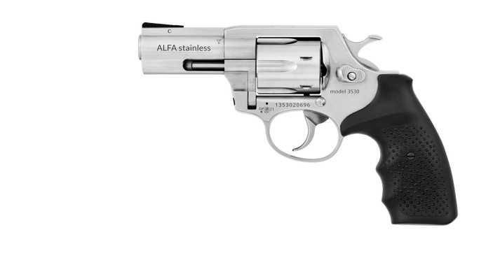 REVOLVER ALFA PROJ STAINLESS 3530 357.MAG