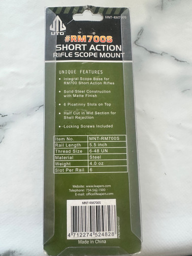 Montaza Remington 700s